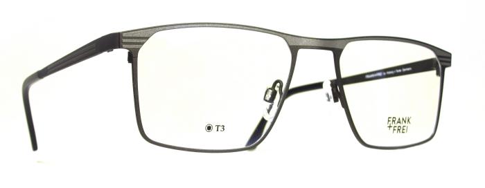 Brillenfassung aus Metall von FRANK+FREI FRANK+FREI Brillenfassung aus Metall mit Streifen